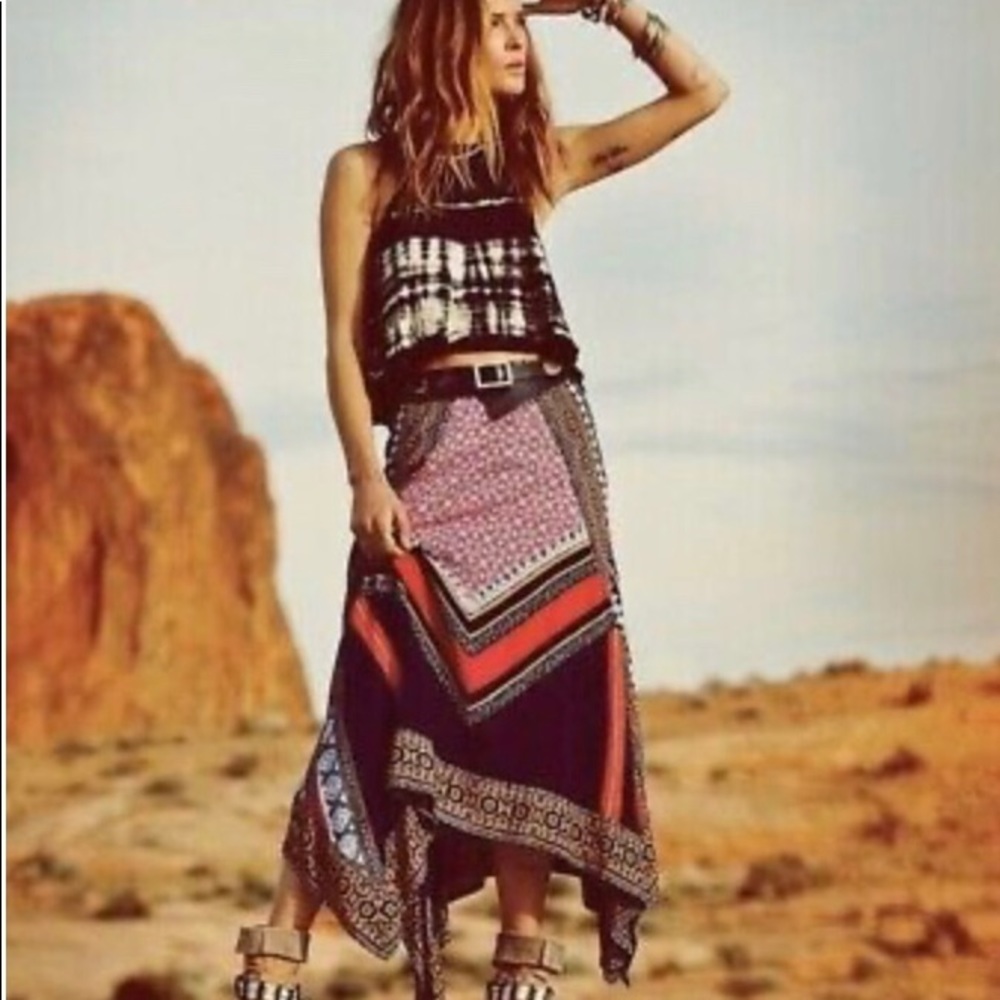 Free people fly away skirt